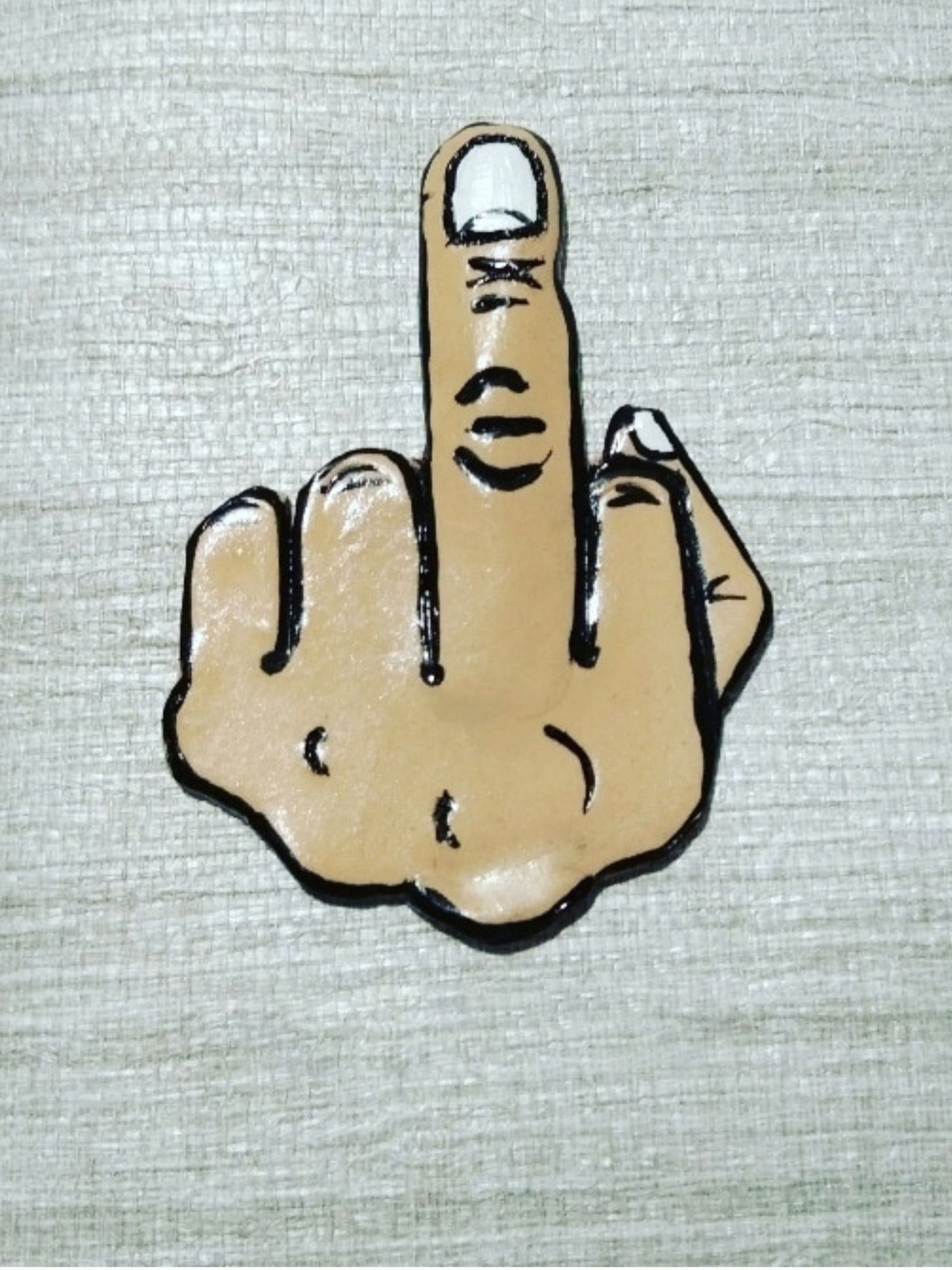 Middle Finger Magnet - View 1