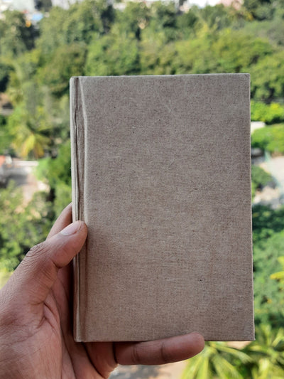 100% Organic Hemp Notebook- Plain Variant - View 1