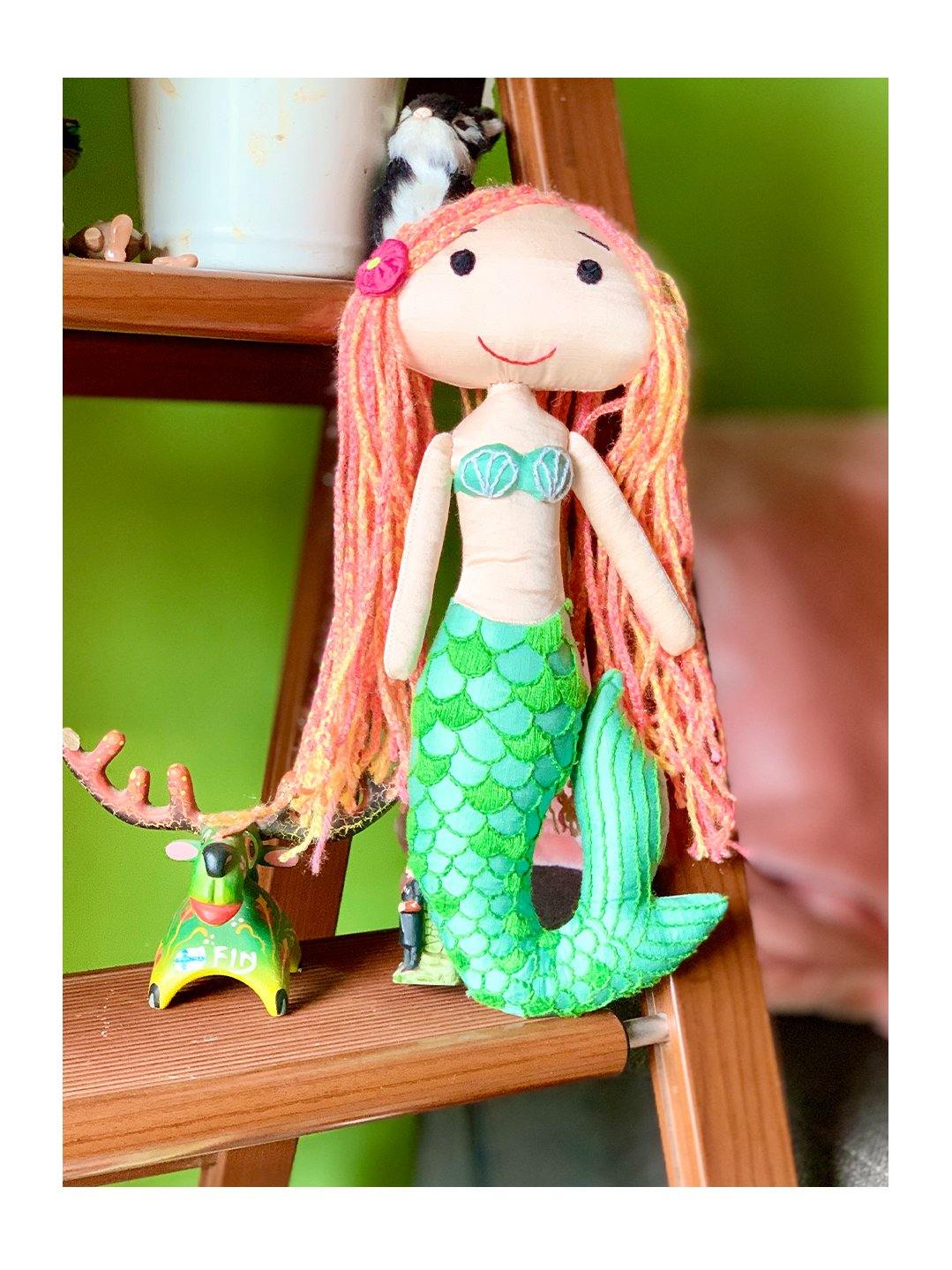 Mermaid Big - Green - image - 1