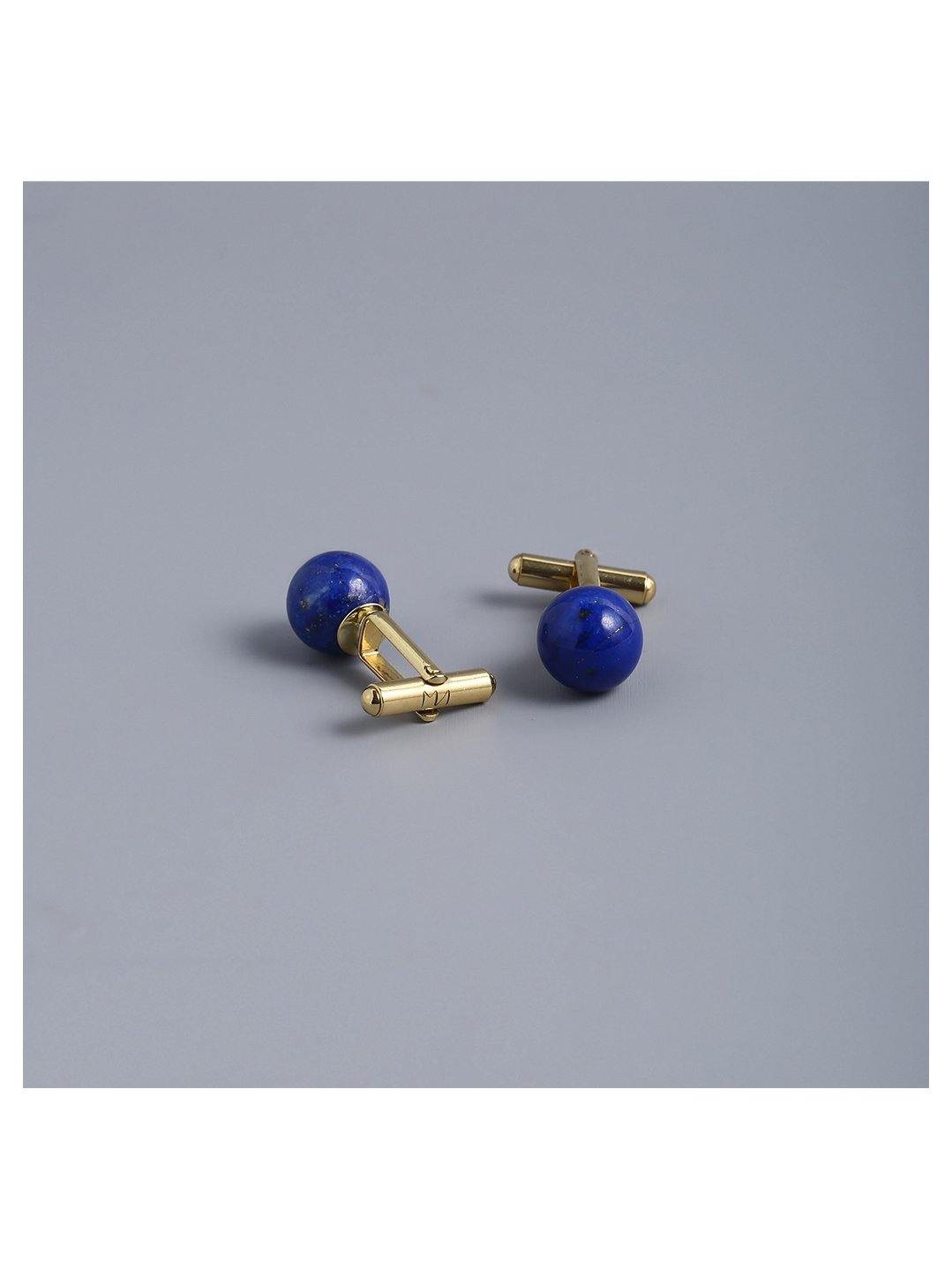 Lapis Cufflinks For Him -View 1