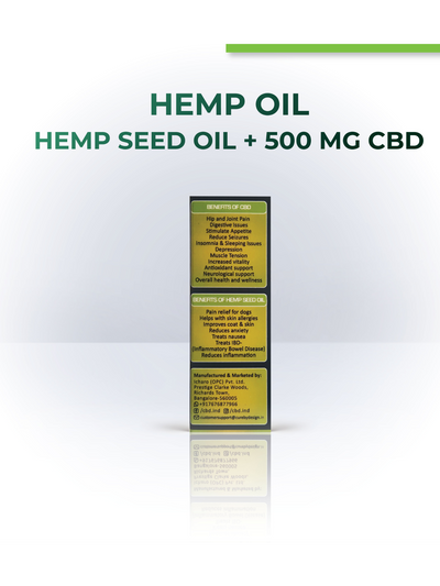Hemp Oil with 500mg CBD(hemp seed oil) - View 3