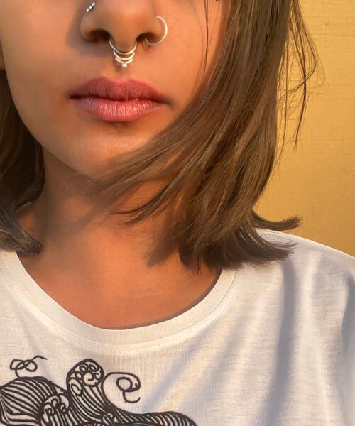 Drop Clip On Nose Ring