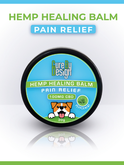 Hemp Healing Balm - 100mg CBD - Pain Relief - View 1