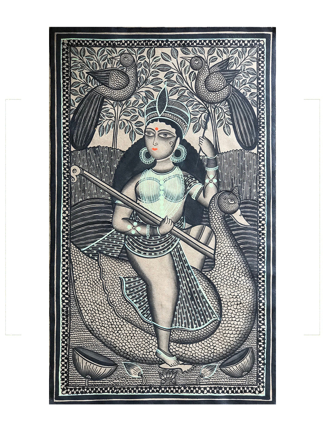Goddess of Knowledge - Saraswati II - Kalkatte Vaali