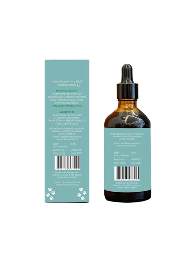 CANNAEASE PETWELL HEMP SEED OIL FOR DOG 100ML-View 2