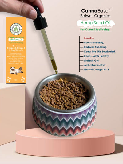 CANNAEASE PETWELL - HEMP SEED OIL FOR CAT 100ML-VIEW 4