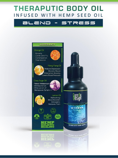 Therapeutic Healing Blend - Stress - Cure By Design- View 4