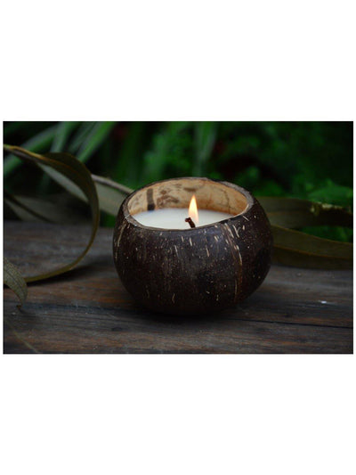 Dried Rosemary Coco-Candle - The Coconut People - View 2