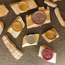 Antique Wax Seal Stamp Kit (includes 1 seal + 2 wax sticks + 20 ribbons)